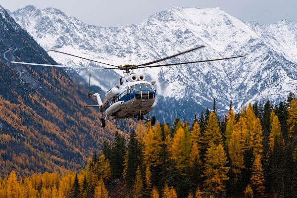 Вертолетная экскурсия на Алтае